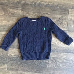 Ralph Lauren Navy knit sweater